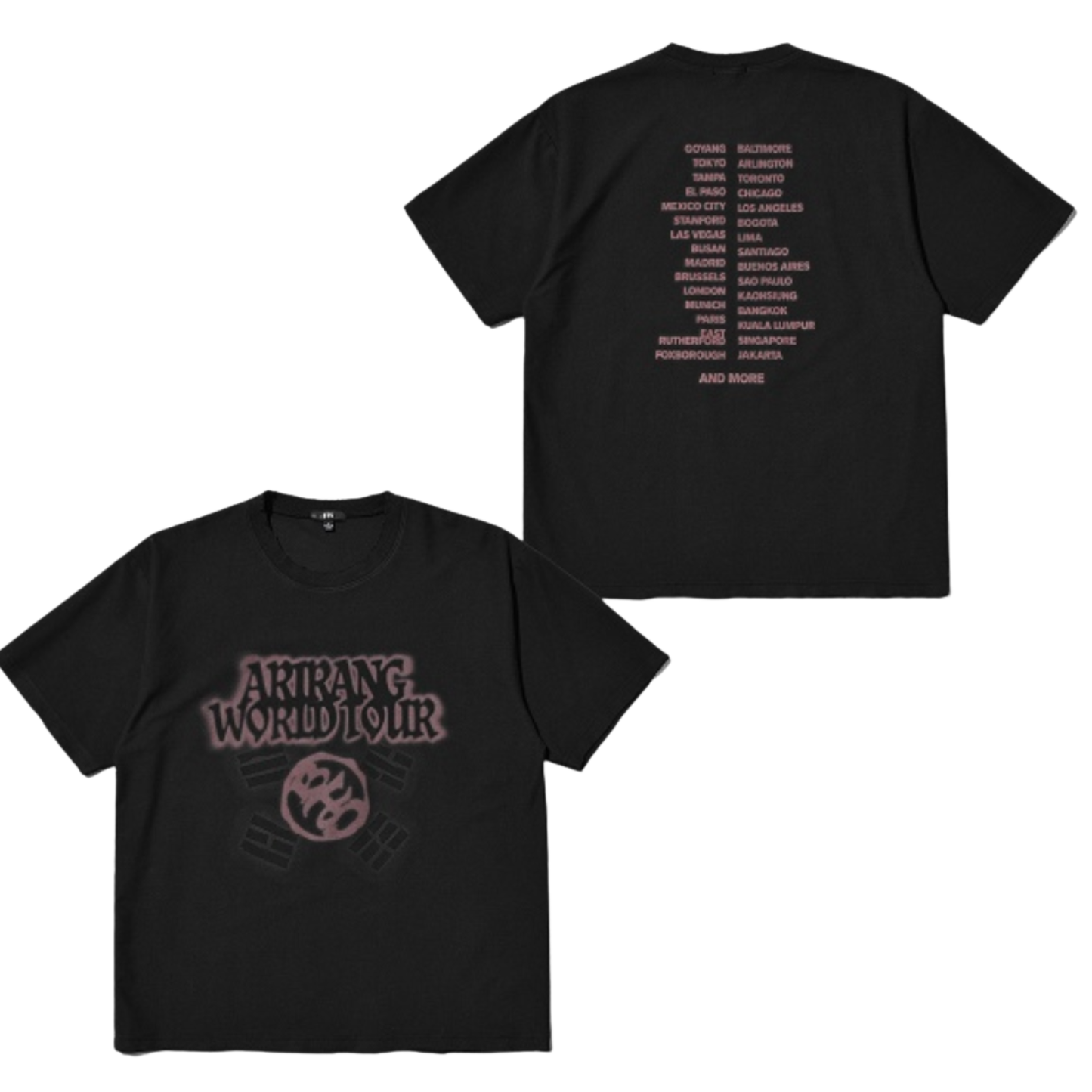 ARIRANG S/S Tour T-Shirt Black