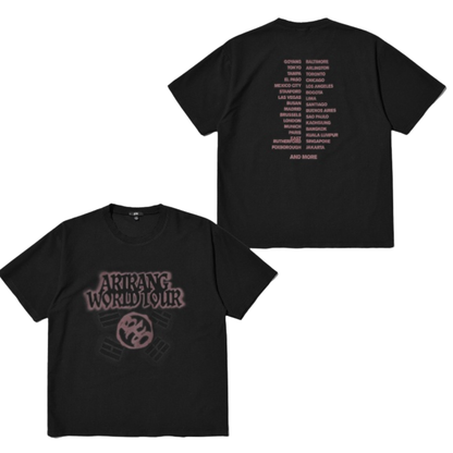 ARIRANG S/S Tour T-Shirt Black