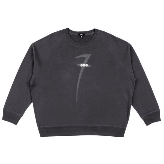 [US Exclusive] Sweatshirt - Number 7 & Big Dipper (Gray)