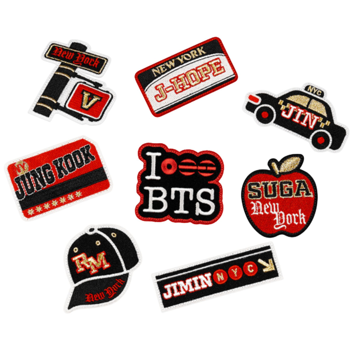 COMING SOON!  Embroidery Pin Patch (New York Ver.)