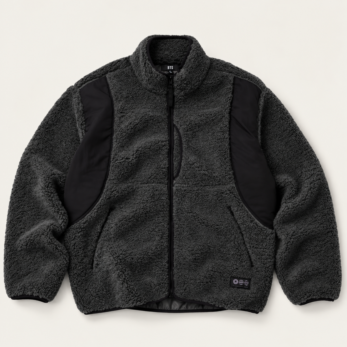 [PRE-ORDER NOW. Release Time: October 27, 2026] FLEECE JACKET (Charcoal)
