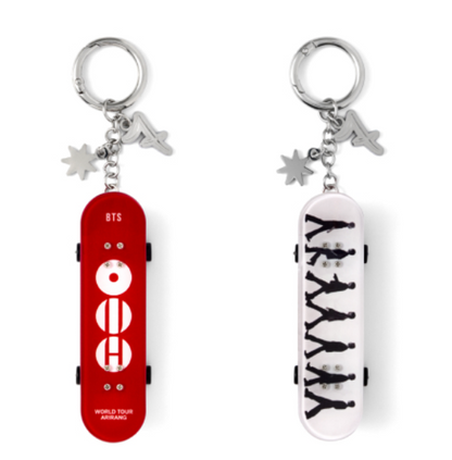 BTS ARIRANG Official MD - Mini Skateboard Keyring