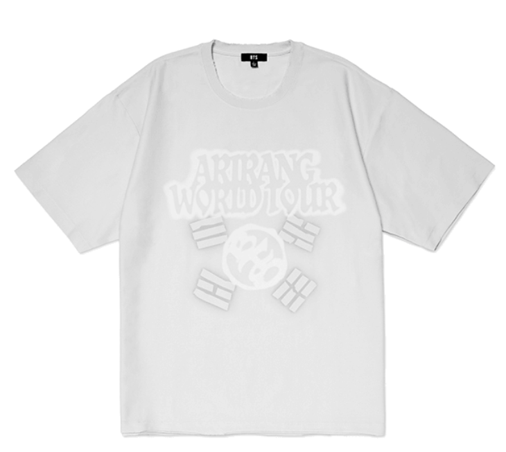 BTS - ARIRANG Official MD - Tour T-Shirt [Gray]