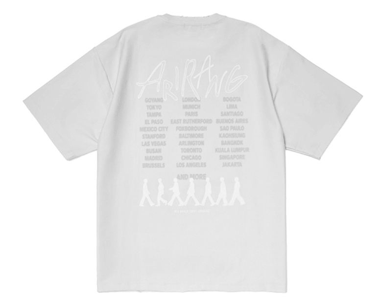 BTS - ARIRANG Official MD - Tour T-Shirt [Gray]