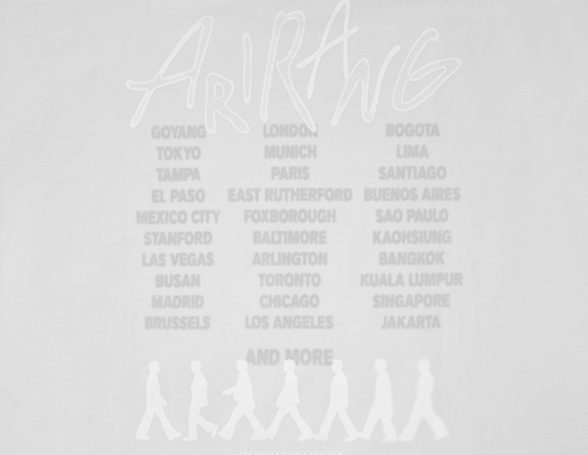 BTS - ARIRANG Official MD - Tour T-Shirt [Gray]
