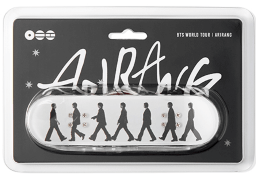 BTS ARIRANG Official MD - Mini Skateboard Keyring