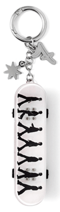 BTS ARIRANG Official MD - Mini Skateboard Keyring