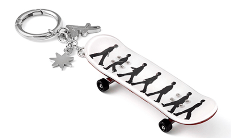 BTS ARIRANG Official MD - Mini Skateboard Keyring