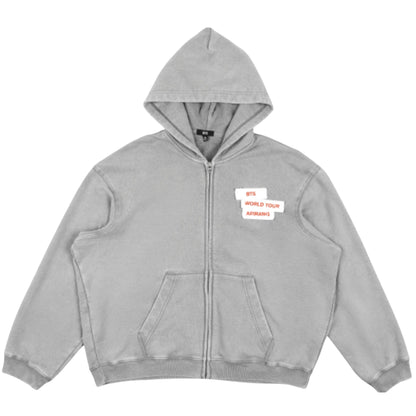 [US Exclusive] Zip-up Hoodie (Gray)