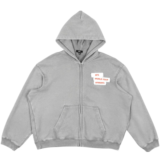 [US Exclusive] Zip-up Hoodie (Gray)
