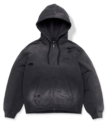 BTS | ARIRANG Official MD - Zip-Up Hoodie_Charcoal