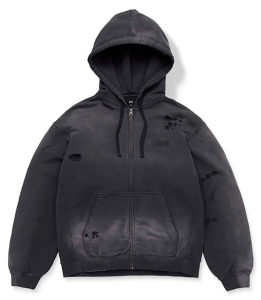BTS | ARIRANG Official MD - Zip-Up Hoodie_Charcoal