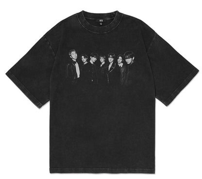 BTS PHOTO T-SHIRT [Korea and JP Ver.] Black