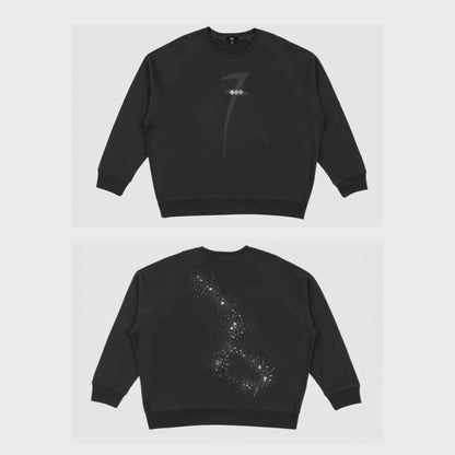 [US Exclusive] Sweatshirt - Number 7 & Big Dipper (Gray)